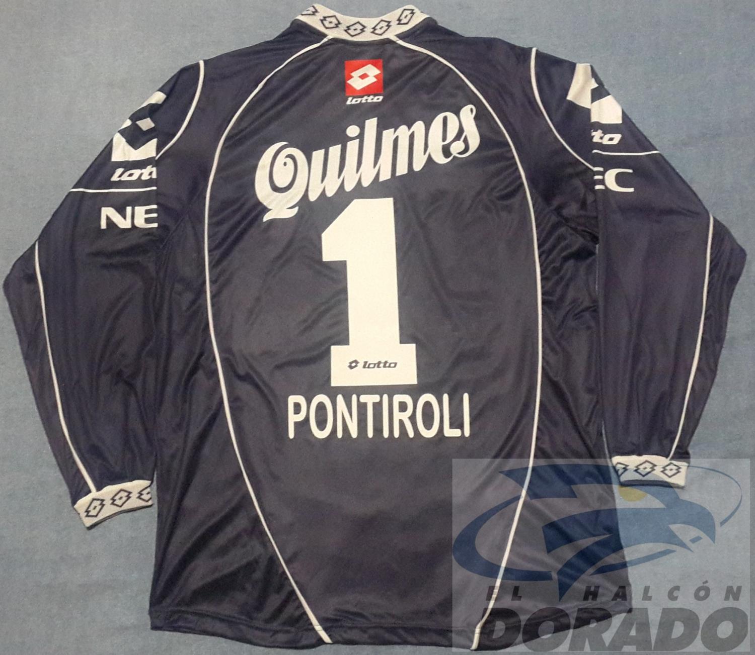 maillot quilmes ac gardien 2005 rétro