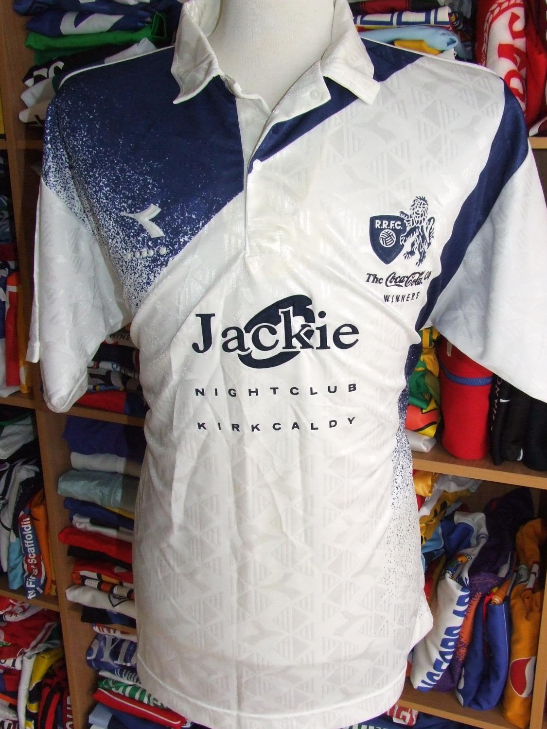 maillot raith rovers réplique 1994-1995 pas cher