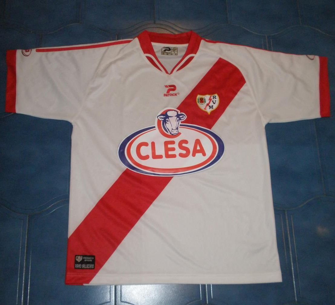 maillot rayo vallecano domicile 2010-2011 pas cher