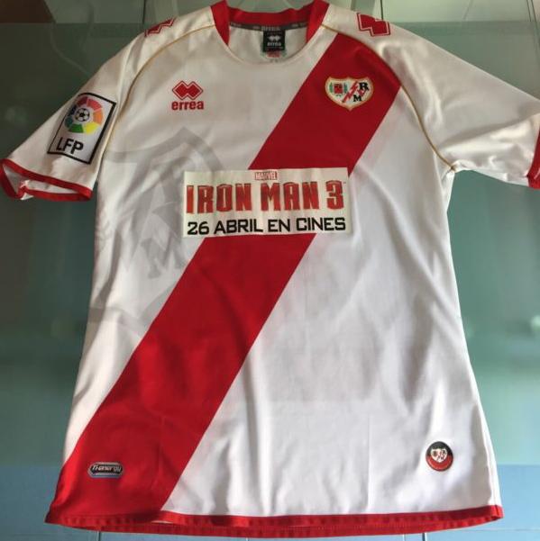 maillot rayo vallecano domicile 2012-2013 rétro