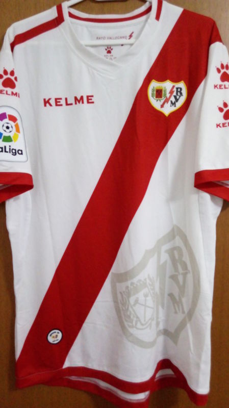 maillot rayo vallecano domicile 2016-2017 rétro