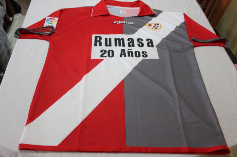 maillot rayo vallecano exterieur 2002-2003 rétro