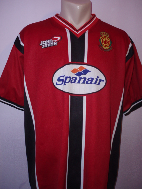 maillot rcd majorque domicile 2001-2002 pas cher