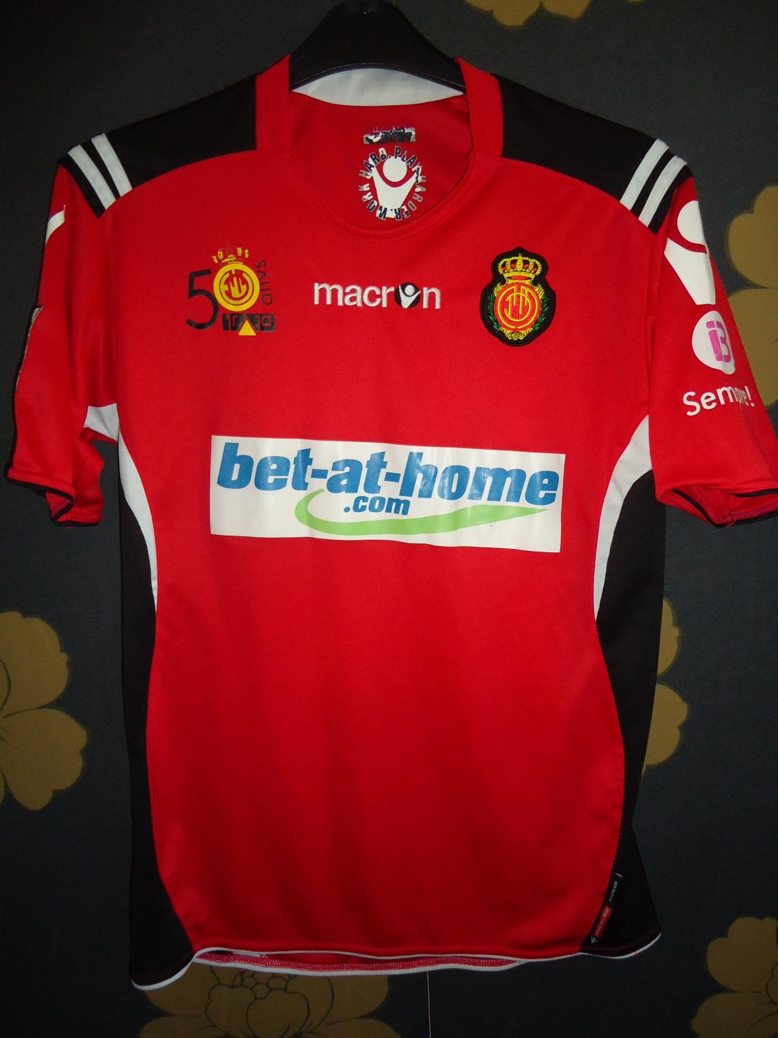 maillot rcd majorque domicile 2010-2011 pas cher