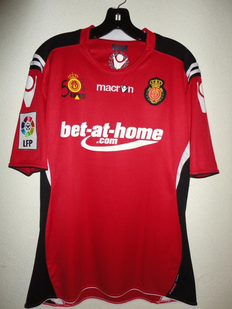 maillot rcd majorque domicile 2010-2011 rétro