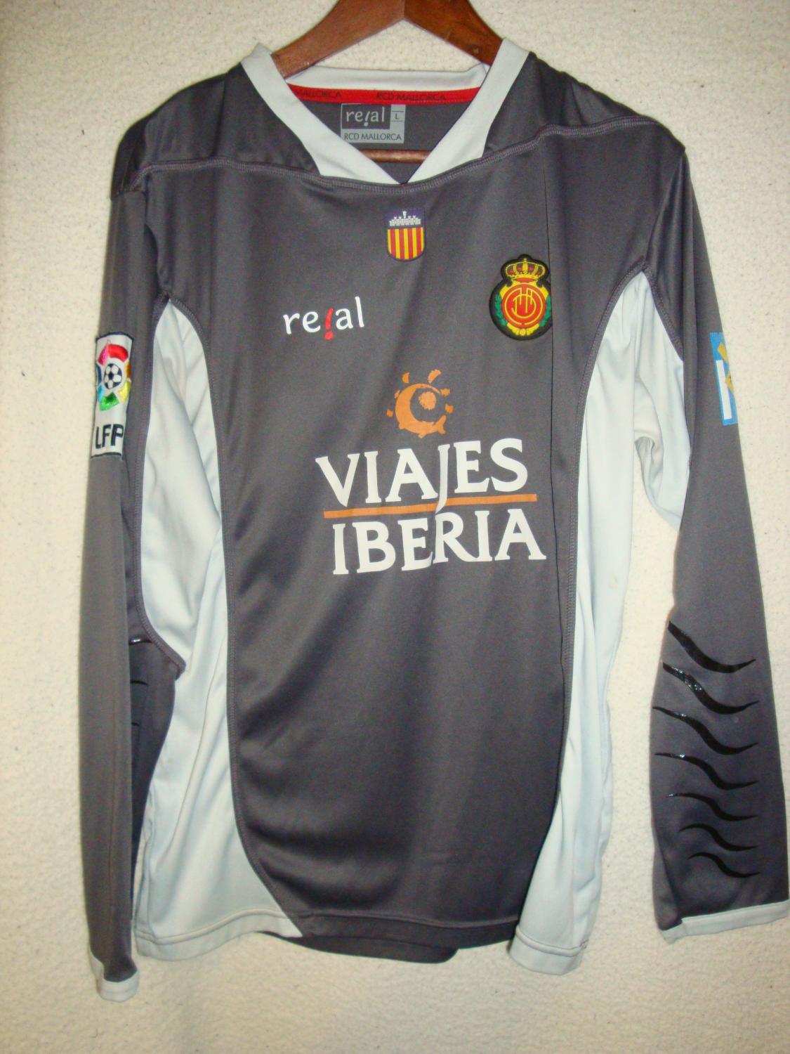 maillot rcd majorque gardien 2007-2008 rétro