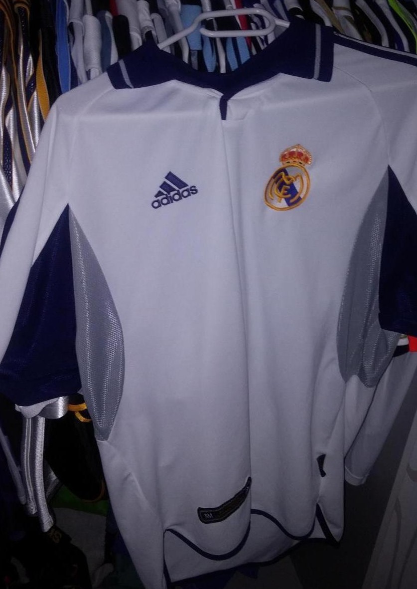 maillot real madrid domicile 2000-2001 rétro