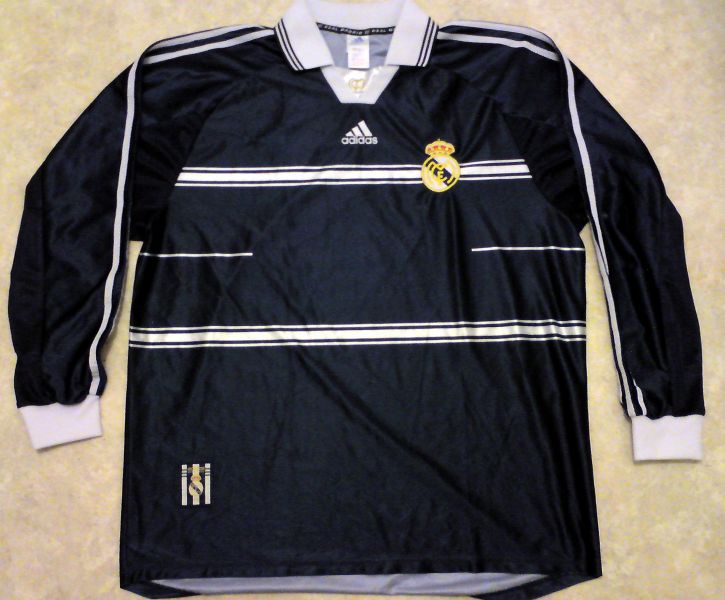 maillot real madrid exterieur 1998-1999 pas cher