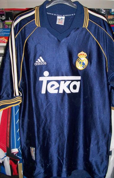 maillot real madrid exterieur 1998-1999 rétro