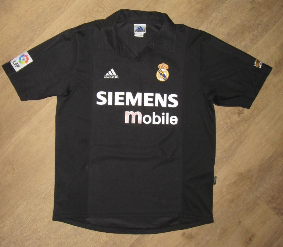 maillot real madrid exterieur 2002-2003 rétro