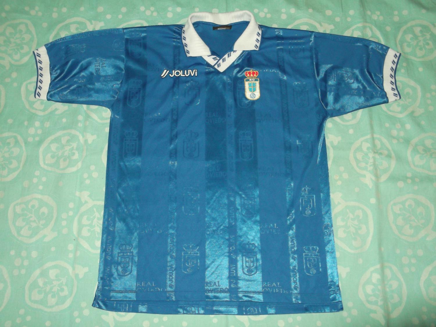 maillot real oviedo domicile 1997-1998 rétro