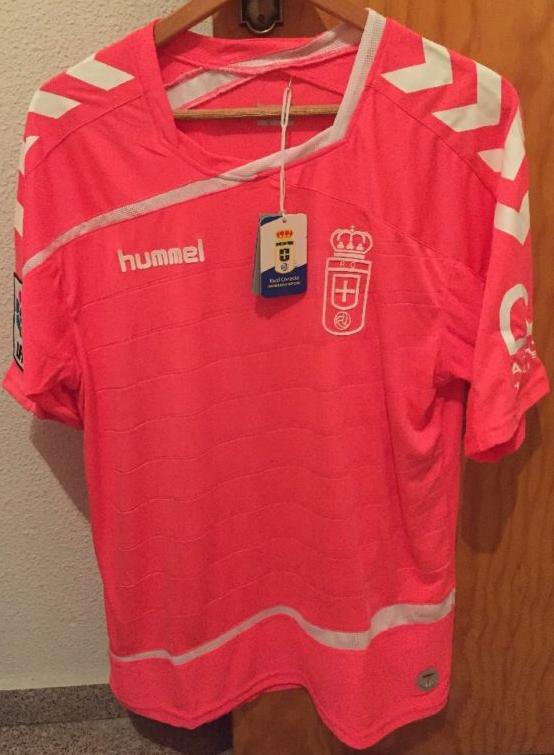 maillot real oviedo exterieur 2015-2016 pas cher