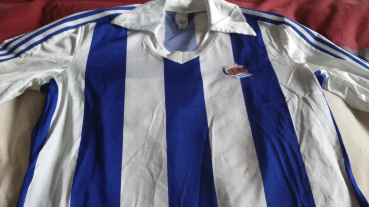 maillot real sociedad domicile 1980-1983 pas cher