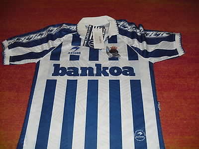 maillot real sociedad domicile 1994-1995 rétro