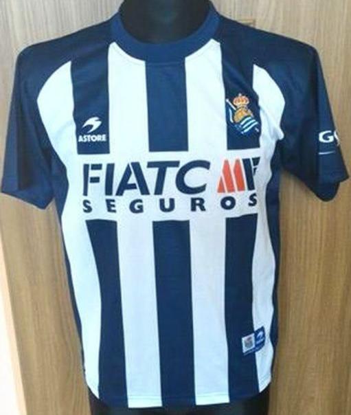 maillot real sociedad domicile 2004-2006 pas cher