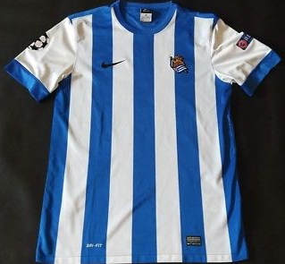 maillot real sociedad domicile 2013-2014 pas cher