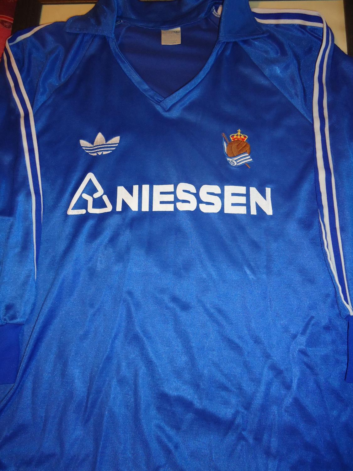 maillot real sociedad exterieur 1987-1988 rétro