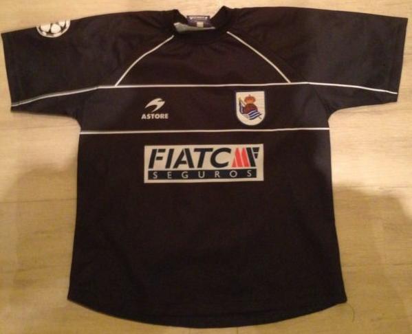 maillot real sociedad exterieur 2003-2004 pas cher