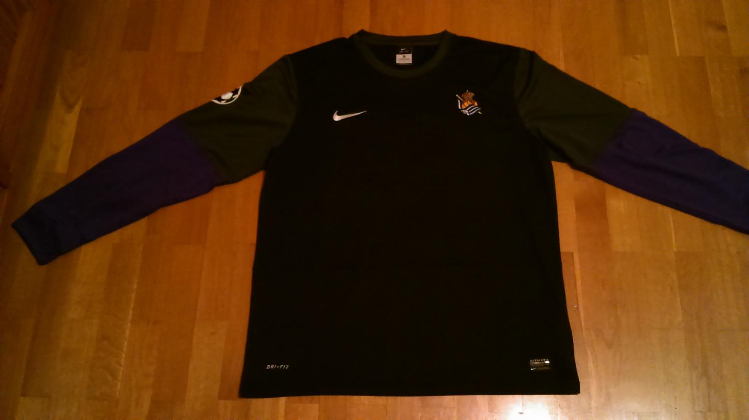 maillot real sociedad gardien 2013-2014 rétro