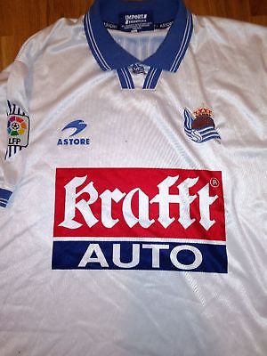 maillot real sociedad third 1995-1998 rétro