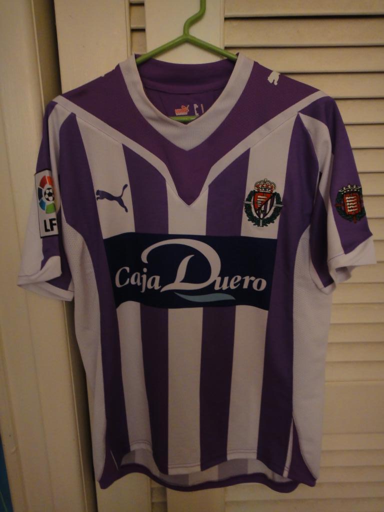 maillot real valladolid domicile 2009-2010 rétro