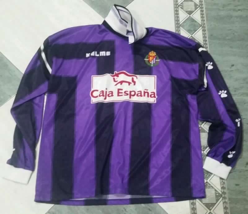 maillot real valladolid exterieur 1997-1999 rétro