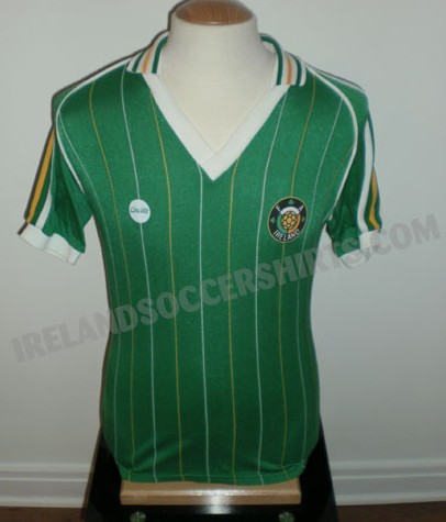 maillot république d'irlande domicile 1983 rétro