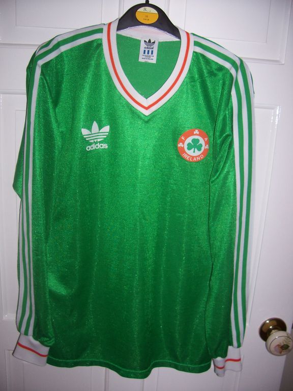 maillot république d'irlande domicile 1985-1986 rétro