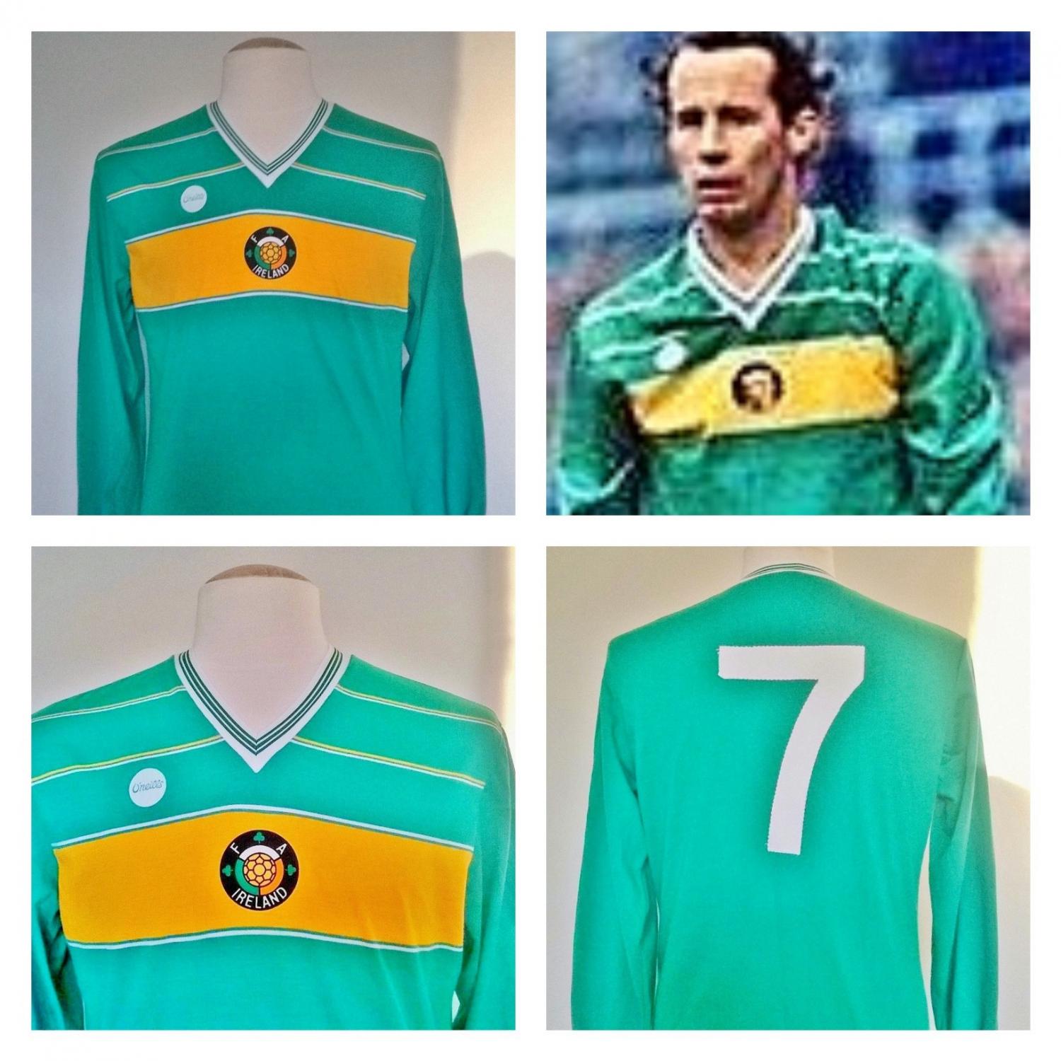 maillot république d\'irlande domicile 1985 pas cher