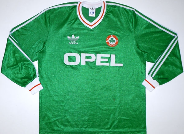 maillot république d'irlande domicile 1987-1988 rétro