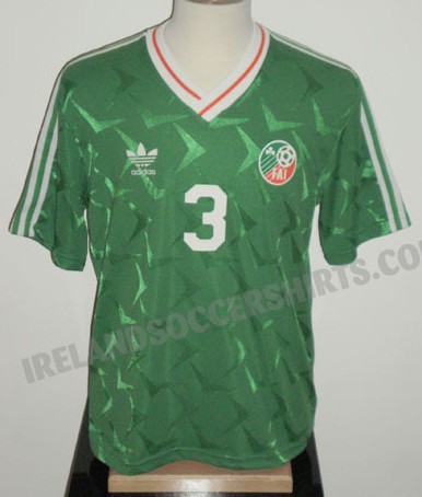 maillot république d'irlande domicile 1990-1991 rétro