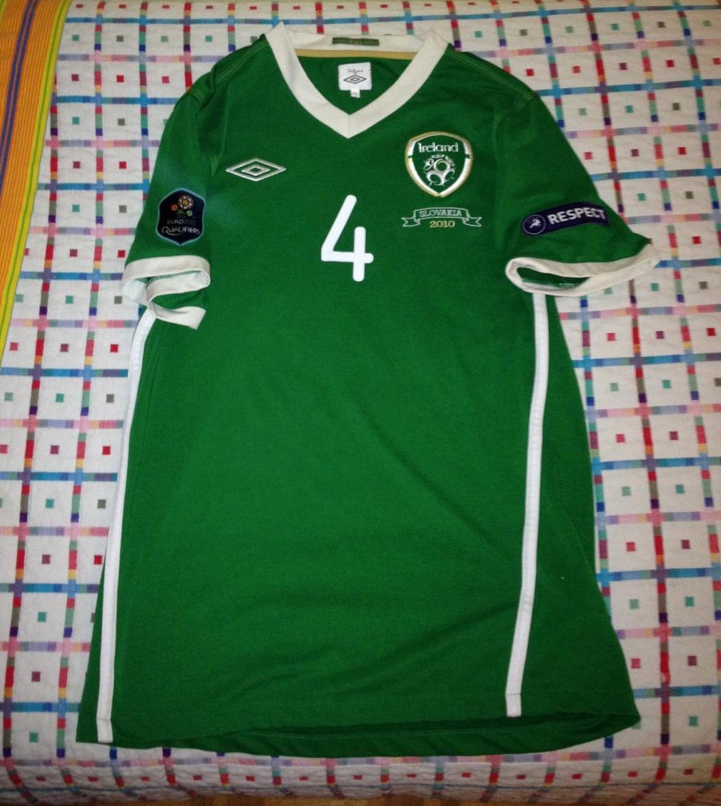 maillot république d'irlande domicile 2010-2012 rétro