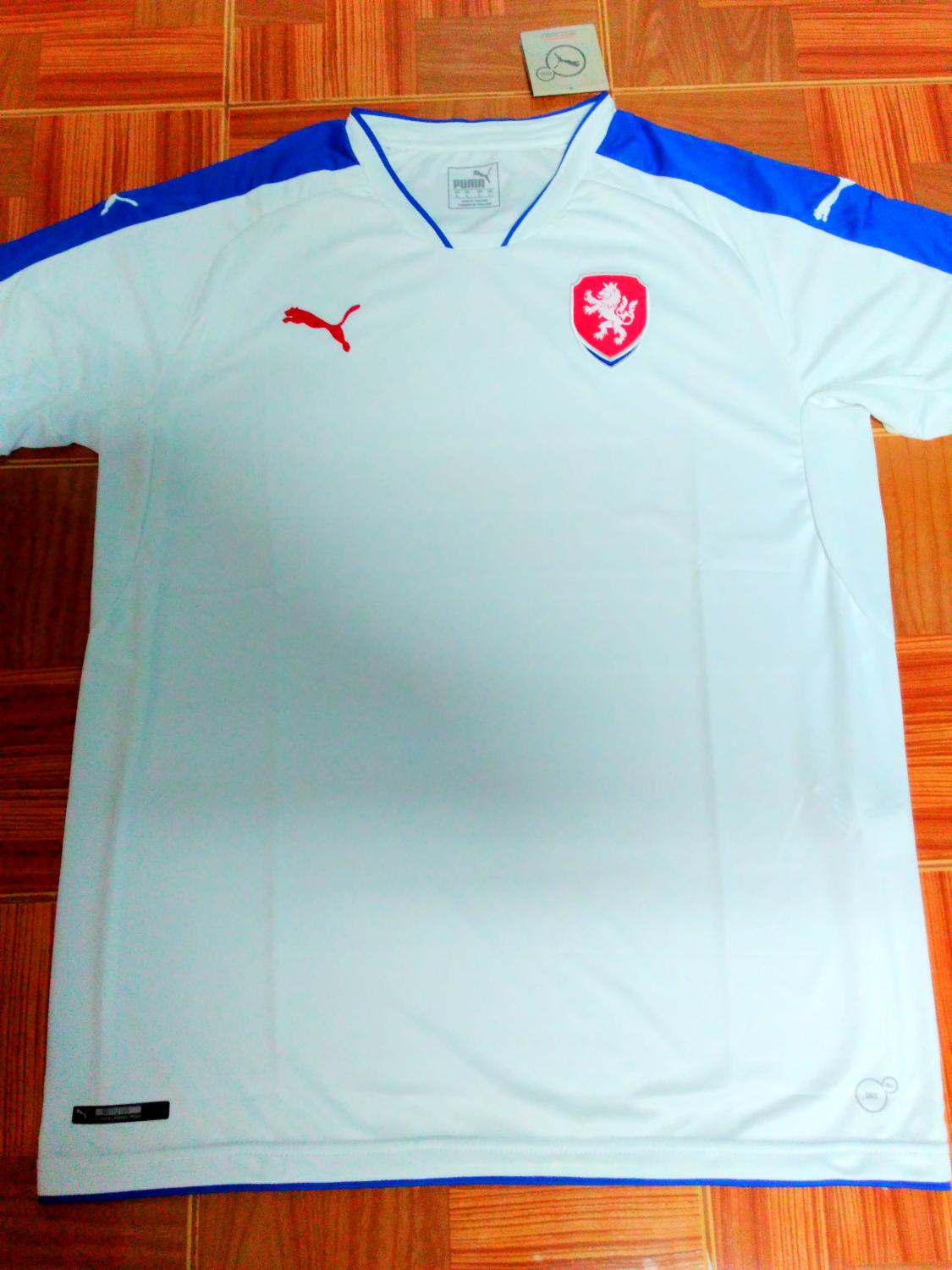 maillot république tchèque exterieur 2016-2018 rétro