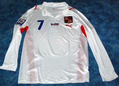 maillot république tchèque réplique 2008-2009 rétro