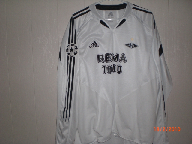 maillot rosenborg bk réplique 2004 pas cher