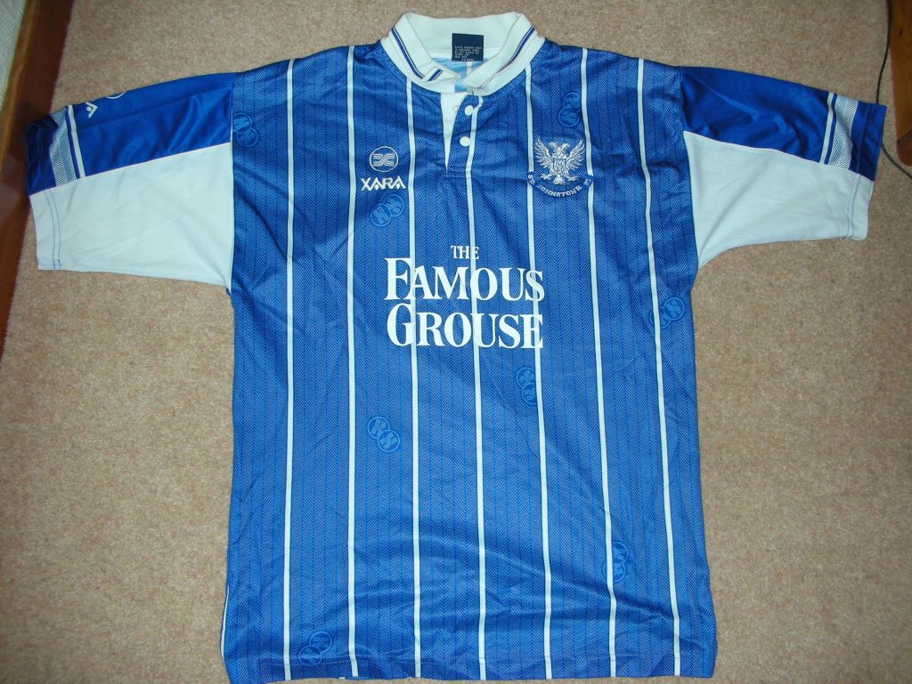 maillot saint johnstone domicile 1997-1998 pas cher