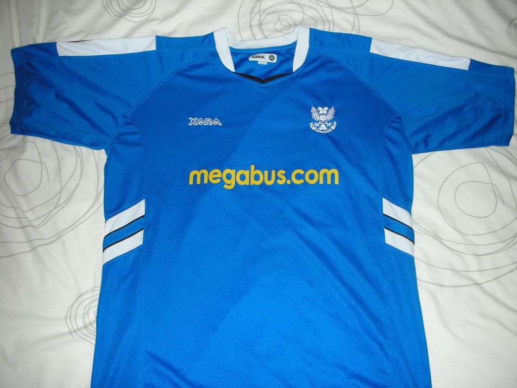 maillot saint johnstone domicile 2005-2006 rétro