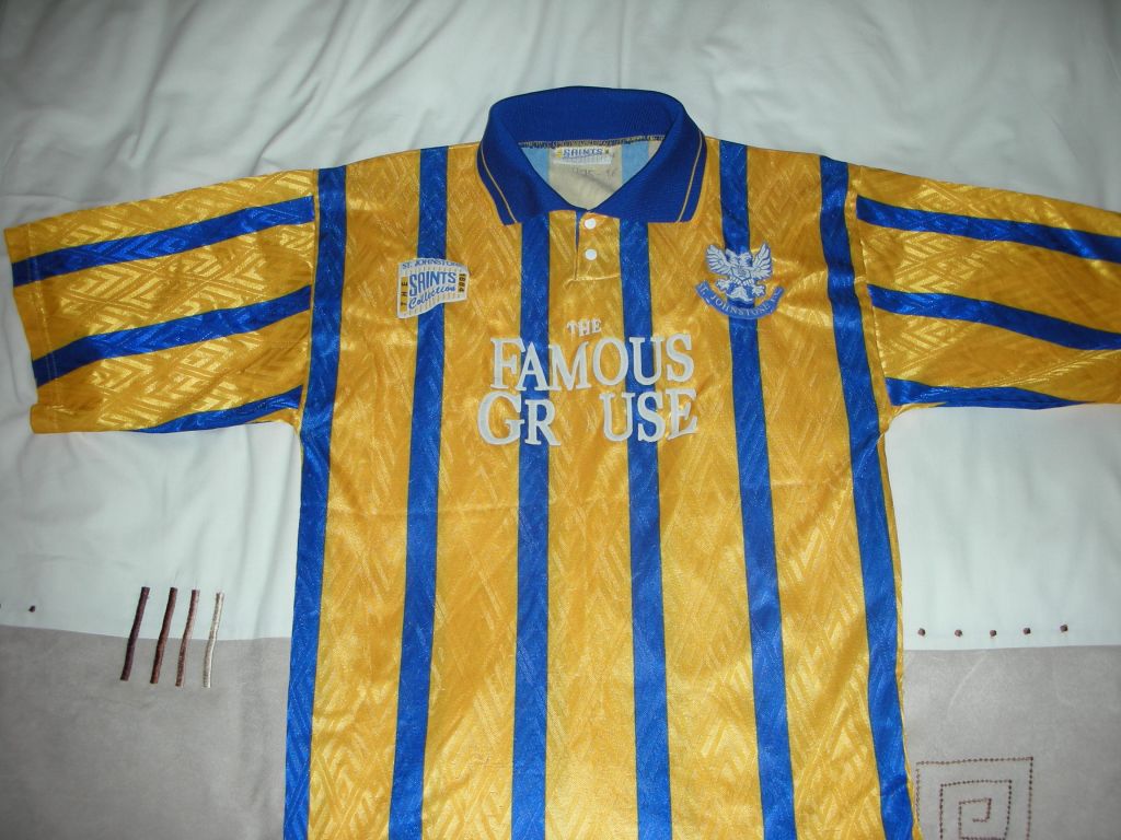 maillot saint johnstone exterieur 1994-1996 pas cher