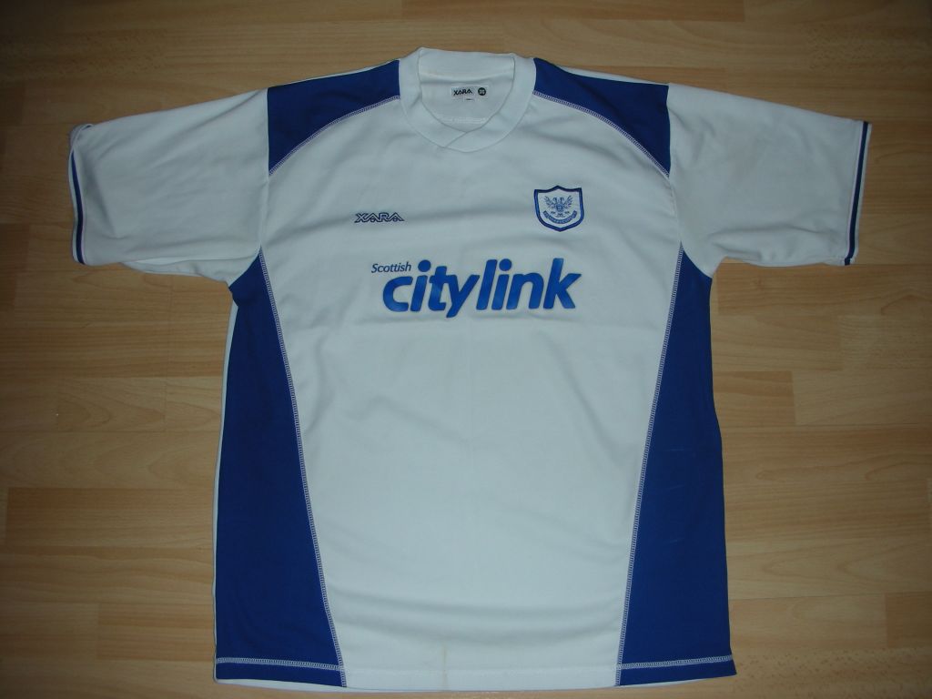 maillot saint johnstone exterieur 2003-2004 pas cher