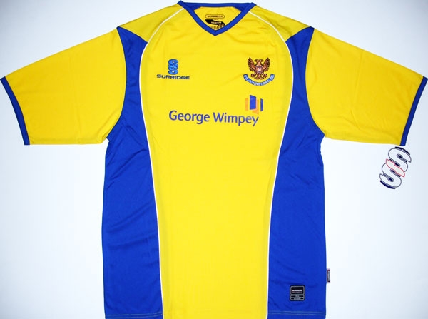 maillot saint johnstone exterieur 2007-2009 rétro