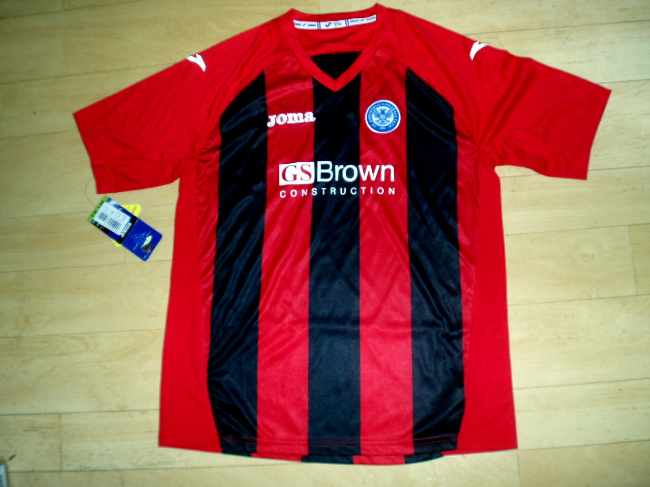 maillot saint johnstone exterieur 2014-2015 rétro