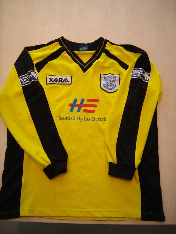 maillot saint johnstone particulier 2000-2001 pas cher