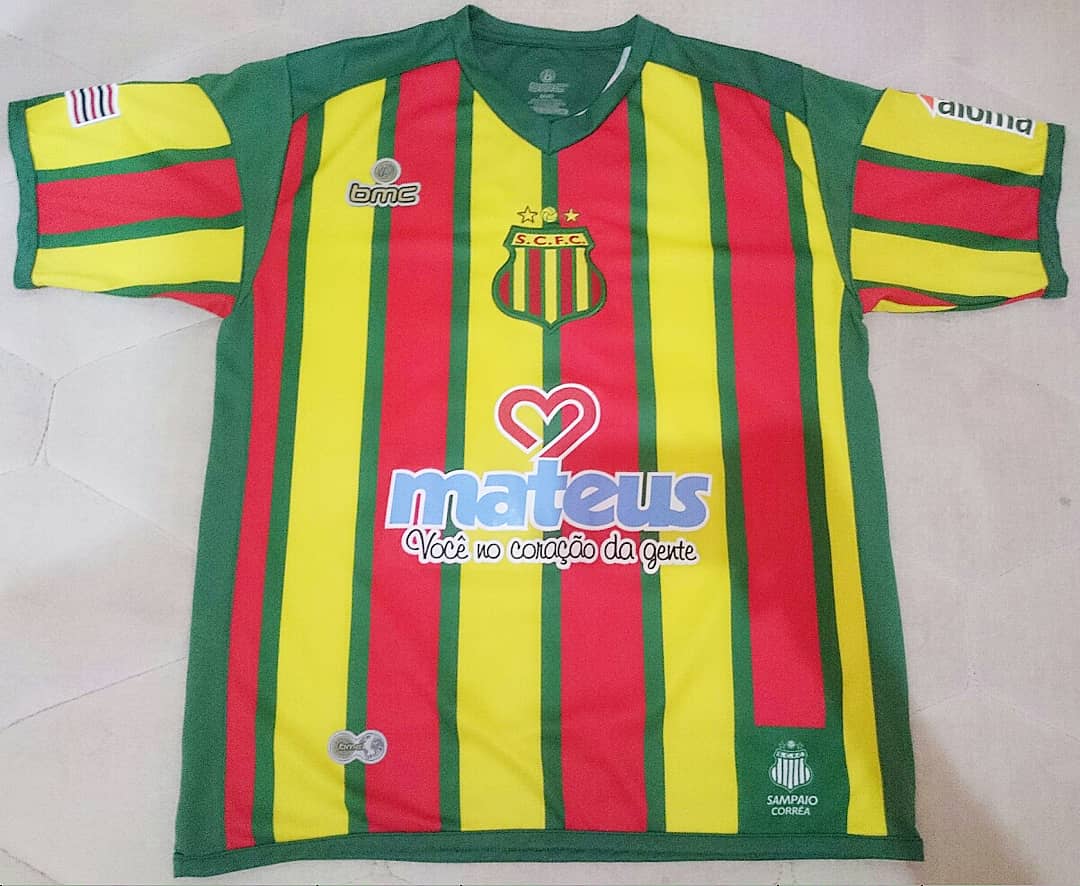 maillot sampaio corrêa fc domicile 2009-2010 rétro