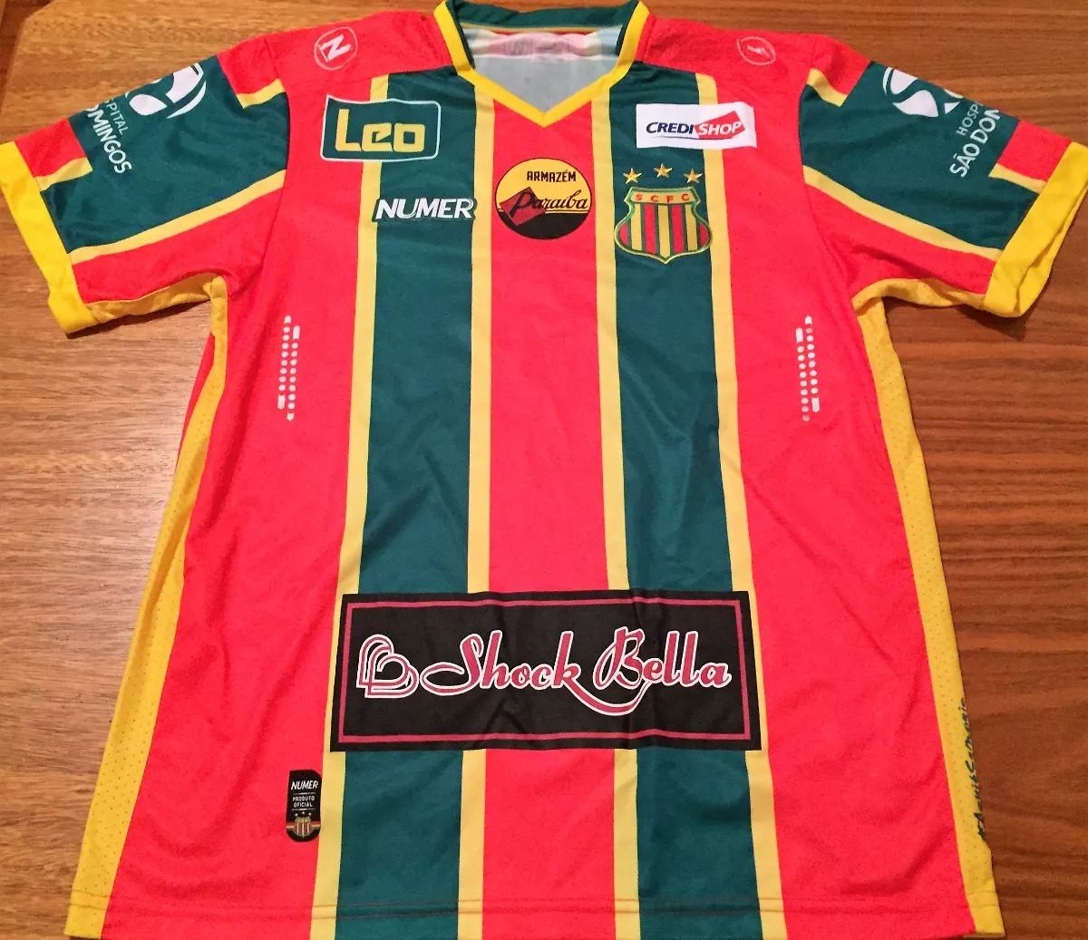 maillot sampaio corrêa fc domicile 2016-2017 rétro