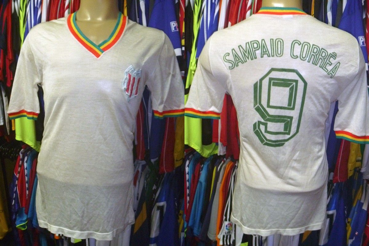 maillot sampaio corrêa fc exterieur 1980 rétro