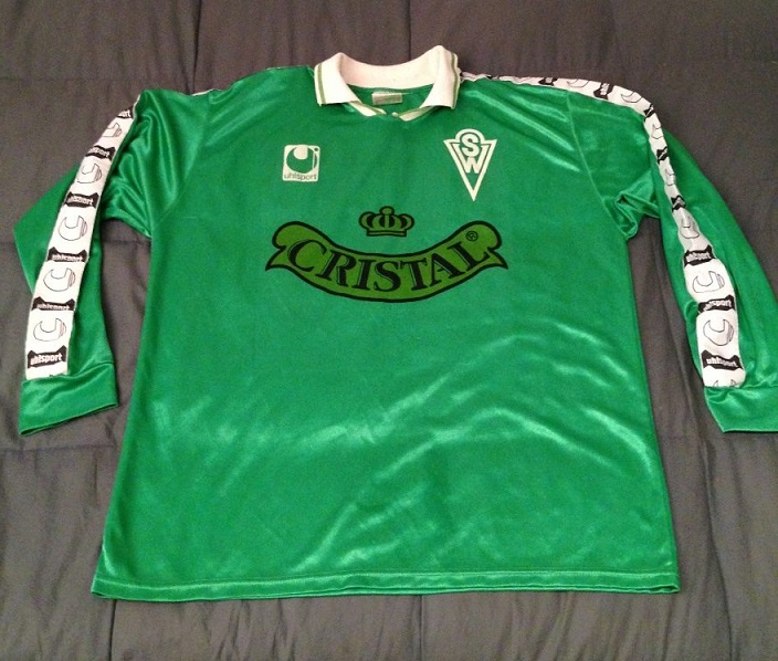 maillot santiago wanderers domicile 1995 rétro