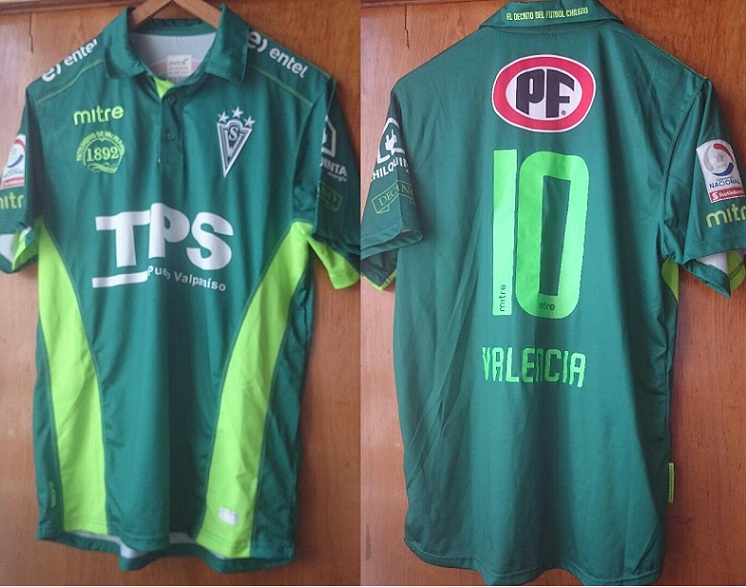 maillot santiago wanderers domicile 2014 rétro