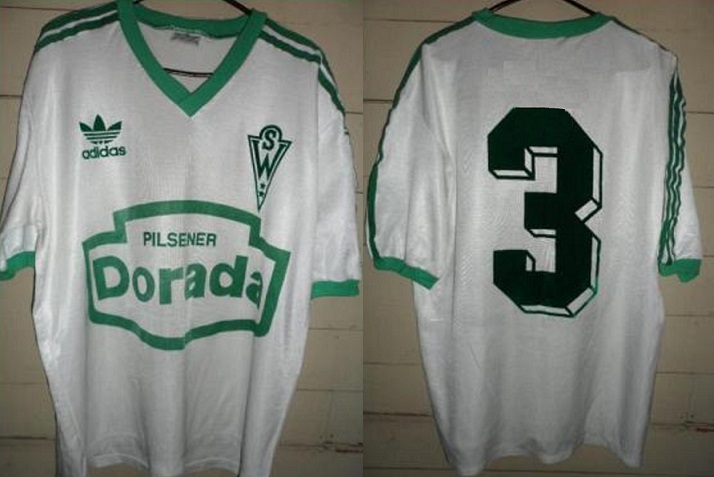 maillot santiago wanderers exterieur 1992 rétro