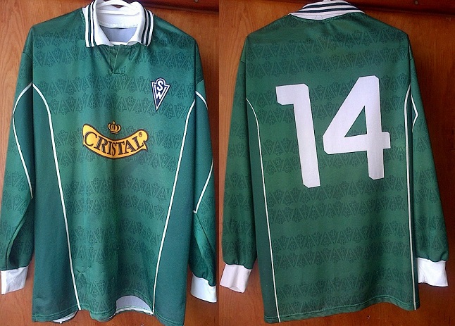 maillot santiago wanderers particulier 1999 rétro