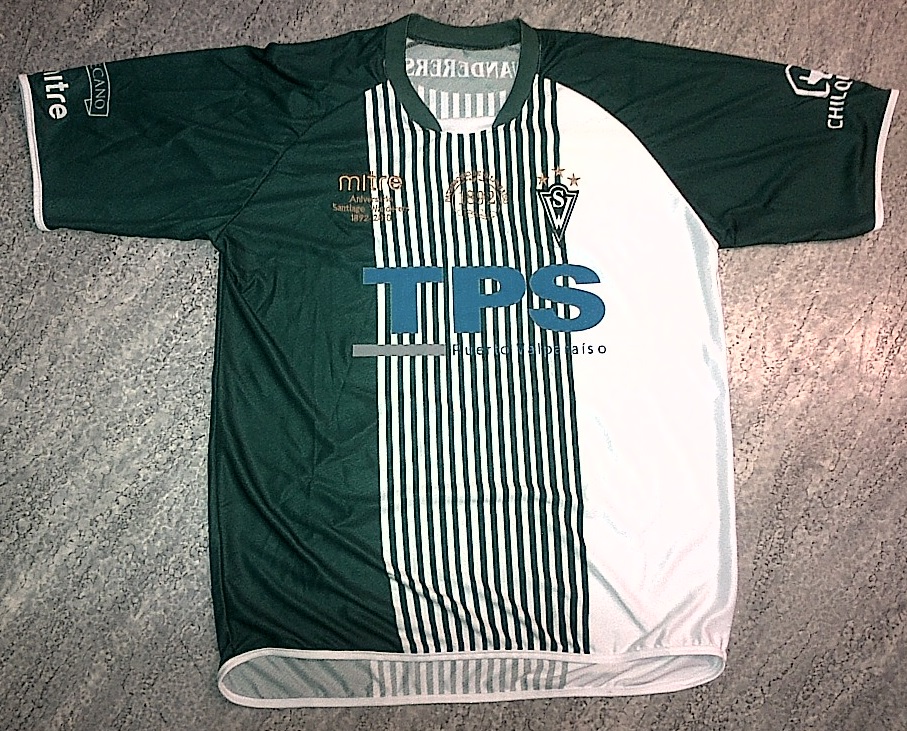 maillot santiago wanderers particulier 2010 rétro